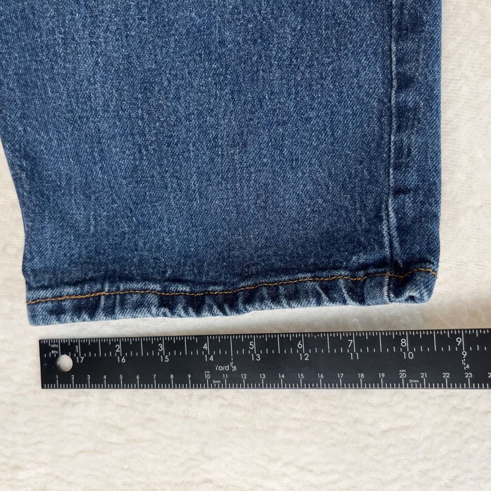VTG Lee Jeans Relaxed Fit Mens 42x30 Blue Denim Pants Casual - Picture 10 of 15